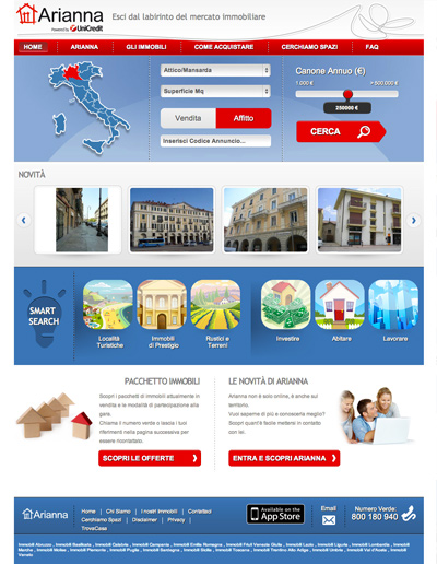 arianna unicredit - home page