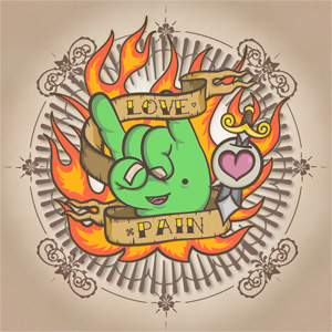 Love - Pain Illustration