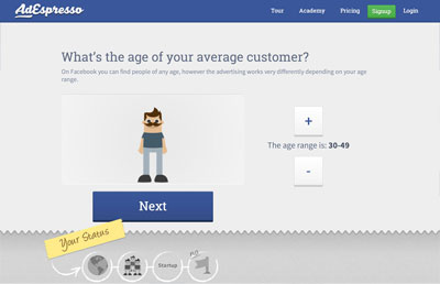 adespresso quiz - step